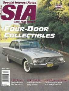 SPECIAL-INTEREST AUTOS 2001 APR - SUPER STOCK SAVOY Spc